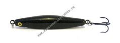 Lawson Bullet Wobbler 93mm 26g Dark Horse ( Schwarz Glitter)