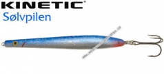 Kinetic Sølvpilen 102 mm 20 g UV Blue Glamour , Blau / Silber