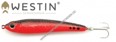 Seatrout Wobbler 84mm 13g Sunrise , schwarz / rot