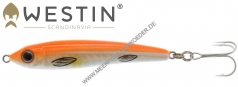 Seatrout Wobbler 84mm 13g RA Hottie , fluo orange / silber reflex