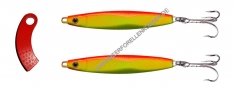 Ron Thompson Herring Master 68mm 18g Yellow / Orange 2er Pack + Line Clipper