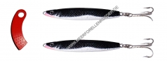 Ron Thompson Herring Master 78mm 28g Black / Silver 2er Pack + Line Clipper