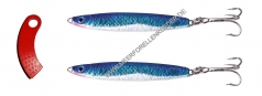 Ron Thompson Herring Master 78mm 28g Blue / Silver 2er Pack + Line Clipper