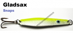 Gladsax Snaps Blinker - 25g - Fluo Gelb / Pealweiß