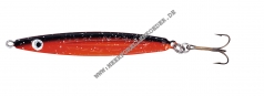 Hansen Keel Tobis 16 g Rot / Schwarz Glitter 2.Wahl Lackfehler