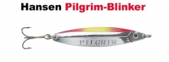 Pilgrim-Blinker 77 mm 22 g silver / orange / yellow