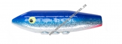 Dumhle Inliner Wobbler 62 mm 19 g Blau / Silber Glitter