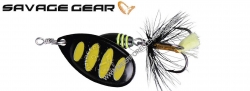 Savagear Rotex Spinner Gr.2a 52mm 4g Black Bee