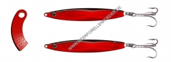 Ron Thompson Herring Master 78mm 28g Red / Black 2er Pack + Line Clipper