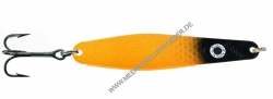 Gladsax Snaps Blinker - 25g - Fluo Orange mit schwarzem Kopf