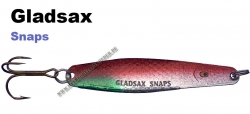 Gladsax Snaps Blinker - 25g - Flex Rot / Silber