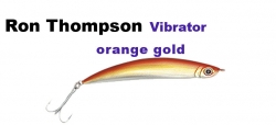 Vibrator 120mm 34g orange/gold