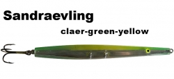 Sandgraevling - Clear-Green-Yellow - 20g